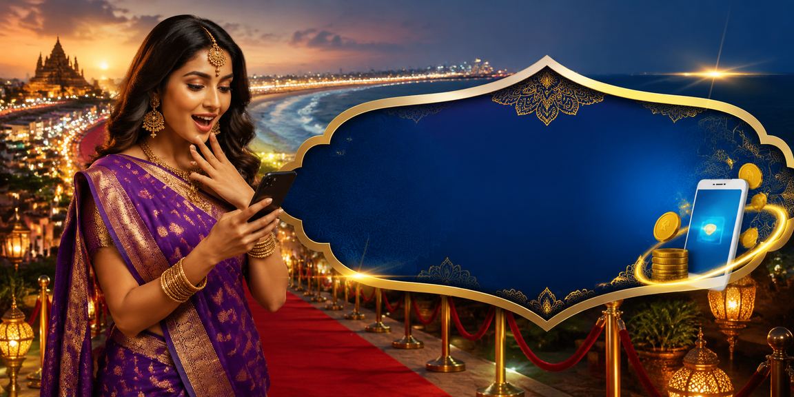 Evening view of Chennai Marina Beach with lights, symbolizing safe deposits and entertainment